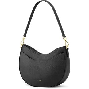 Kattee Leather Crossbody Bags for Women, Small Purses and Handbags, Soft Hobo Shoulder Satchel with Zipper Closure