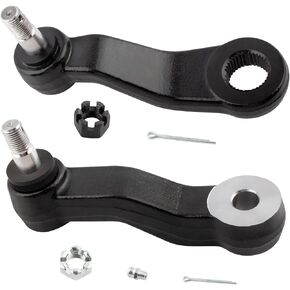 BOXI (Set of 2) Front Idler + Pitman Arm Fit for Cadillac Escalade ESV EXT for Chevrolet GMC Avalanche Silverado Suburban Sierra Yukon XL 1500 Savana Express 2500 3500 Tahoe | Replace K6534 K6536