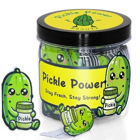 Positive Pickle Affirmation Cards, Emotional Support Pickle Jar, Positive Messages Mental Health Motivational Inspirational Cards to Cheer Up Friends