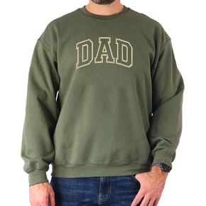 Embroidered Dad Sweatshirt – Cozy, Soft and Comfy Sweatshirt for Men, Perfect for Dads