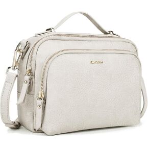Glitzall Multi Mobolects Crossbody أكياس للنساء العلوي العلوي مقبض حقيبة وكتب جيب متوسطة مع جلد نباتي ناعم
