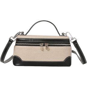 Crossbody Bag for Women Pouch Top-Handle Leather Bag Designer Shoulder Handbag Quiet Luxury Trendy Purse