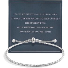 FANCIBAND Gold And Silver Bracelets For Women Non Tarnish Snake Chain Bracelet For Women Anniversary/Birthday/Christmas/Valentines Day Gifts For Her