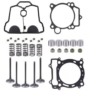 Jik Cylinder Head Valve Top End Gasket Kit for Yamaha YFZ450 YFZ450V BILLANC