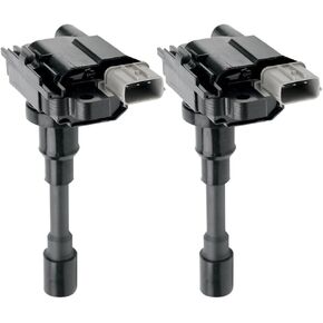 IGNITION COIL PACKS SET OF 2 Compatible with Suzuki Esteem Baleno Carry Jimny Liana Swift SX4 Grand Vitara Aerio Alto IV Esteem 1.3 1.5 1.6 1.8 Replacement For UF280 3340065G00