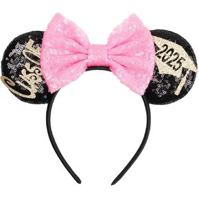 Kiddale Mouse Ears Headband for Graduation Park Trip Grad Decoration