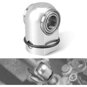 Bevinsee Shift Selector Rod Joint Compatible with E36 E46 E34 E39 E60 Z4 E92 E91 E90 E81 E82 E87 E64 E84 E89 F20 F21 F22, Replaced 25117580281 25111222688 25111222649, Aluminum