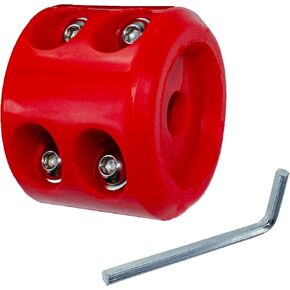 Rubber Winch Stopper for Cable Hook, Rubber Rope Line Saver for ATV UTV SUV Winches, with Allen Wrench (Blue)