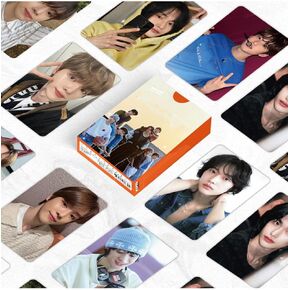 Baosai 55PCS Rii-ze Photocards Laser Lomo Cards Laser Photocards New Album Photocards for Fan Gift