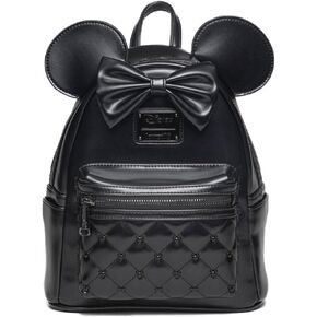 Loungefly Disney The Minnie Mouse Classic Series Womens Backpack: Midnight Iridescent