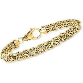 Ross-Simons Sterling Silver Small Byzantine Bracelet