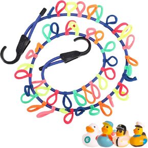 Rubber Duck Rope Holder for Car, Paracord Duck Holder for Auto High Elastic Ducks Display Fixed Mount Holder for Off-Road Vehicle Interior Accessories