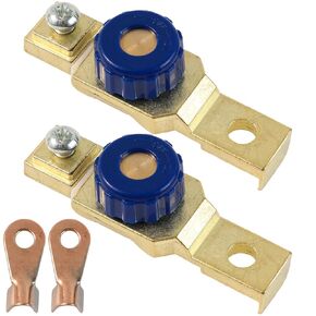 2pcs 12V 80A Motorcycle Top Post Battery Disconnect Switch Cut Off Kill Terminal Anti-Leakage Disconnect Auto Parts for Car Boat Rv Truck ATV UTV SUV
