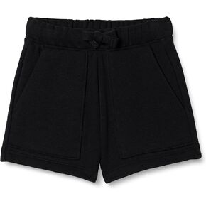 Amazon Essentials Girls' French Terry Patch Pocket Shorts