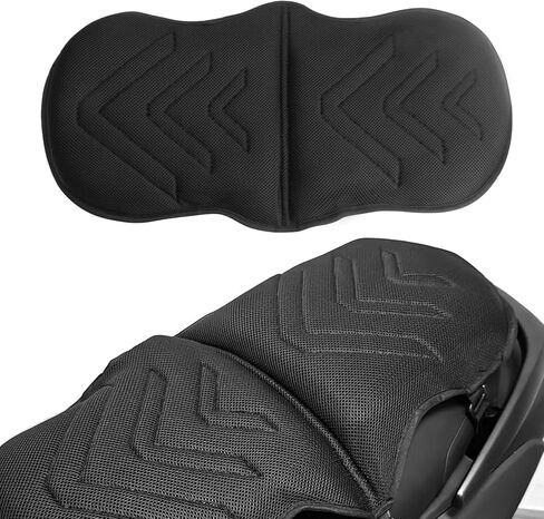Motorcycle Gel Seat Cushion - Ultimate Comfort for Bike Riding and Long Trips - Fits Most Motorcycles & ATVs, Small Size in Kuwait