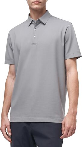 Mens Polo Shirts Casual Button Classic Work Shirt Summer T Shirt Stylish Golf Tops in Kuwait