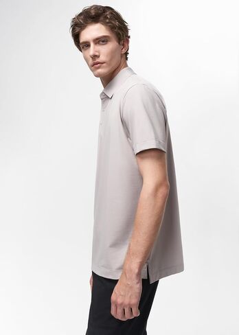 Mens Polo Shirts Casual Button Classic Work Shirt Summer T Shirt Stylish Golf Tops in Kuwait