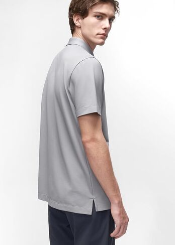 Mens Polo Shirts Casual Button Classic Work Shirt Summer T Shirt Stylish Golf Tops in Kuwait