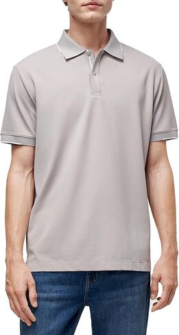Mens Polo Shirts Casual Button Classic Work Shirt Summer T Shirt Stylish Golf Tops in Kuwait