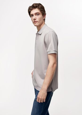 Mens Polo Shirts Casual Button Classic Work Shirt Summer T Shirt Stylish Golf Tops in Kuwait