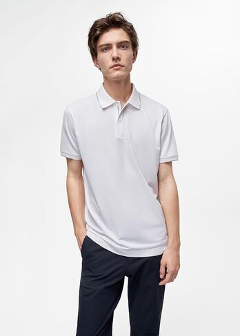 Mens Polo Shirts Casual Button Classic Work Shirt Summer T Shirt Stylish Golf Tops in Kuwait