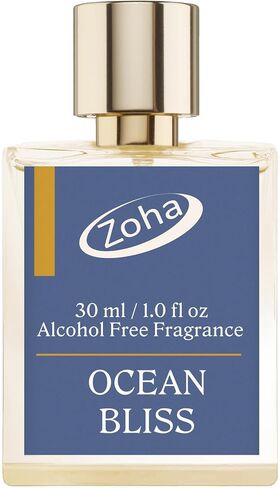 Zoha Ocean Bliss - Perfume for Men, Alcohol Free Perfume Oil Roll On and Fragrance Mist in Kuwait
