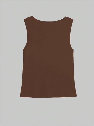 GORGLITTER Women's Sleeveless Metallic Knit Tops Fashion Vest Business Casual Cardigan Western Country Concert Outfits in Saudi Arabia