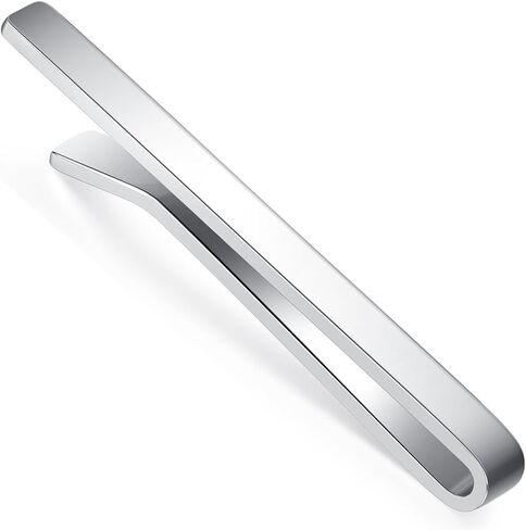 HONEY BEAR 1.97"/2.12"/2.36" Tie Clips for Men, Thick Thicker Tie Bar Pin for Normal Size Necktie Business Wedding Gift 5/5.4/6cm in Saudi Arabia