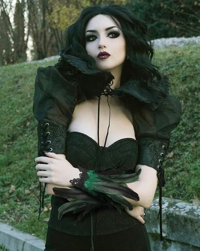 Black Lace Feather Gloves Cuffs for Women Cosplay Costume Accessories with Swan Wrist Bands in Kuwait