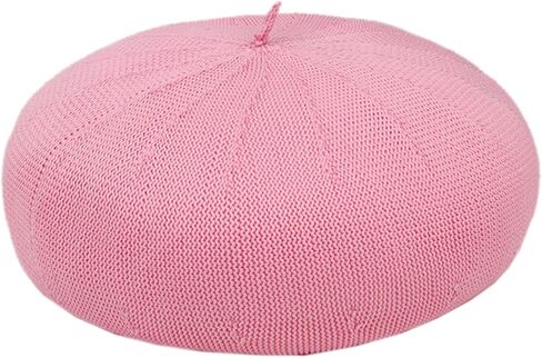 GUZOSJO Straw Beret Summer French Beret Hats for Women Artist Crochet Beret Cap Causal Beanie Hat in Saudi Arabia