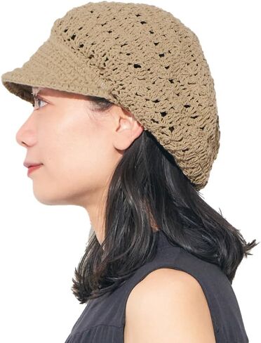 قبعات دانتيل عتيقة للسيدات مع Visor و Cotton Sun Hat و Summer Raffia Capty مصنوعة يدويًا in Kuwait