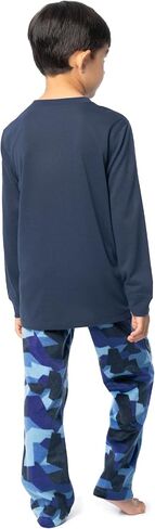 فاكهة لول الأولاد الأكمام الطويلة جيرسي هينلي أعلى و Fleece Pant Sleep Pajama in Kuwait
