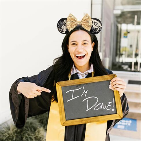 Kiddale Mouse Ears Headband for Graduation Park Trip Grad Decoration in Saudi Arabia