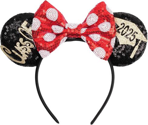 Kiddale Mouse Ears Headband for Graduation Park Trip Grad Decoration in Saudi Arabia