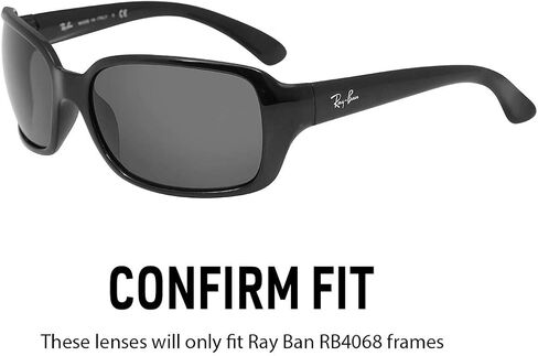 IKON LENSES Replacement Lenses for RB4068 Ray Ban (Polarized) - Fits RayBan RB 4068 Sunglasses in Saudi Arabia
