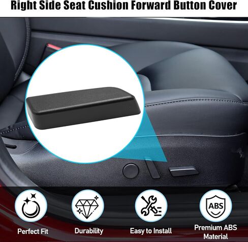 Yumzeco Compatible with Tesla Model 3/Y Seat Adjustment Button 2017-2020, Passenger Side Seat Cushion Froward Button Replacement 1098842-00-D in Saudi Arabia