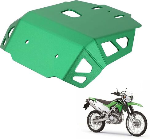 Motorcycle Skid Plate Protector CNC Engine Guard Protector Cover Aluminum CNC for KLX230 2020-2024 Dirt Bike Green in Saudi Arabia