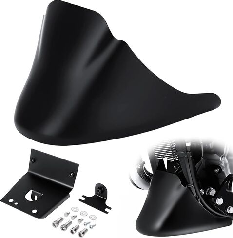المفسد الأمامي لعام 2004 Sportster ، دراجة نارية ، تغطية المفسد للدراجة النارية ، أسفل Cowl ، Lower Cowl for Harley Davidson Sportster XL Iron 883 1200 ثمانية وأربعين وسبعين إكسسوارات رودستر سوبرلو (لمعان) in Kuwait