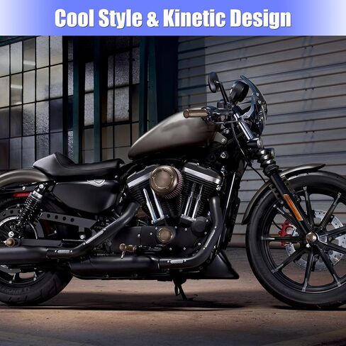المفسد الأمامي لعام 2004 Sportster ، دراجة نارية ، تغطية المفسد للدراجة النارية ، أسفل Cowl ، Lower Cowl for Harley Davidson Sportster XL Iron 883 1200 ثمانية وأربعين وسبعين إكسسوارات رودستر سوبرلو (لمعان) in Kuwait