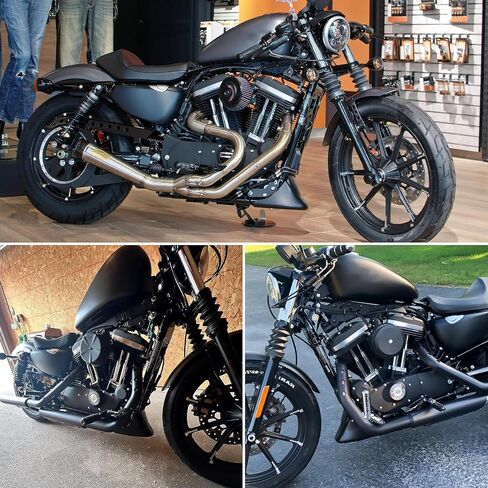 المفسد الأمامي لعام 2004 Sportster ، دراجة نارية ، تغطية المفسد للدراجة النارية ، أسفل Cowl ، Lower Cowl for Harley Davidson Sportster XL Iron 883 1200 ثمانية وأربعين وسبعين إكسسوارات رودستر سوبرلو (لمعان) in Kuwait