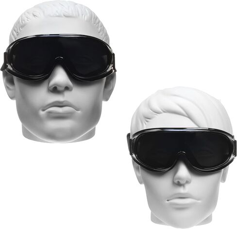 Bikershades Motorcycle Goggles Cover Fit Over Eey Glasses Sunglass Smoke Clear Yellow High Definition Amber Lens in Kuwait