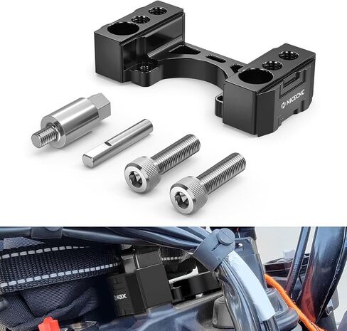 1 "مجموعة RISERS المقود المتوافقة مع 790/890 Adventure S ، R ، & Rally Models 2019-2024 ، متوافقة مع Husqvarna Norden 901 2022-2023 ، 790 890 Adventure Accessories ، Aluminium ، Black ، Black ، Black in Kuwait