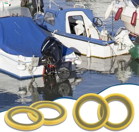 20Pcs 26-830749 Gearcase Drain Plug Seal Washer Gaskets, Lower Unit Grease Gaskets, Gearcase Lube Drain Screw Washer Compatible with Mercury Marine/Mercruiser in Saudi Arabia