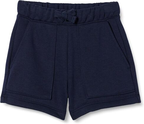 Amazon Essentials Girls' French Terry Patch Pocket Shorts in Saudi Arabia