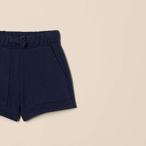 Amazon Essentials Girls' French Terry Patch Pocket Shorts in Saudi Arabia