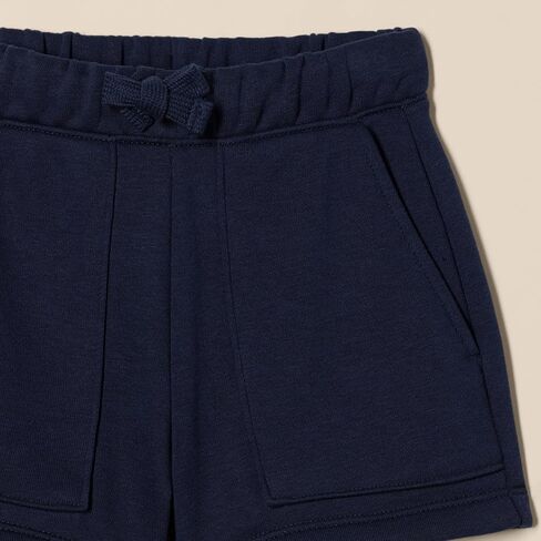 Amazon Essentials Girls' French Terry Patch Pocket Shorts in Saudi Arabia