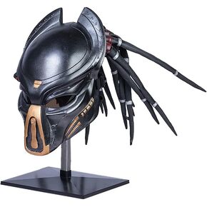 قناع Xcoser Predator مع إكسسوارات أزياء الشعر الرهبة للاستهلاك Halloween Cosplay