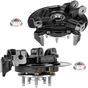 Rear Steering Knuckle Wheel Hub Bearing Assembly Fit for Ford Explorer 2002-2005, Fit for Mercury Mountaineer 2002-2005, Replace 698-013 698-012, Left Driver & Right Passenger Side 2PCS