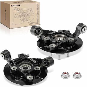 A-Premium Wheel Hub Bearing and Knuckle Assembly Rear Replacement for Ford Explorer Sport Trac 2007-2010 Explorer Mercury Mountaineer 2006-2010 4.0L 4.6L Left and Right 2-PC