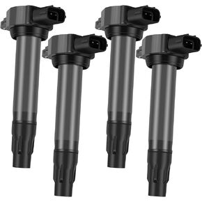 Ignition Coil Pack Set Of 4 Compatible With Mitsubishi Lancer Outlander RVR Outlander Sport 2.4 2.0 L4 4B10 4B11 4B12 3.0L V6 6B31 Replacement For 1832A016 UF589